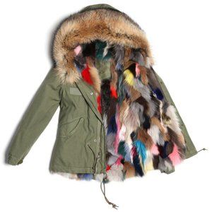 Mr and Mrs Italy fur lined Parka